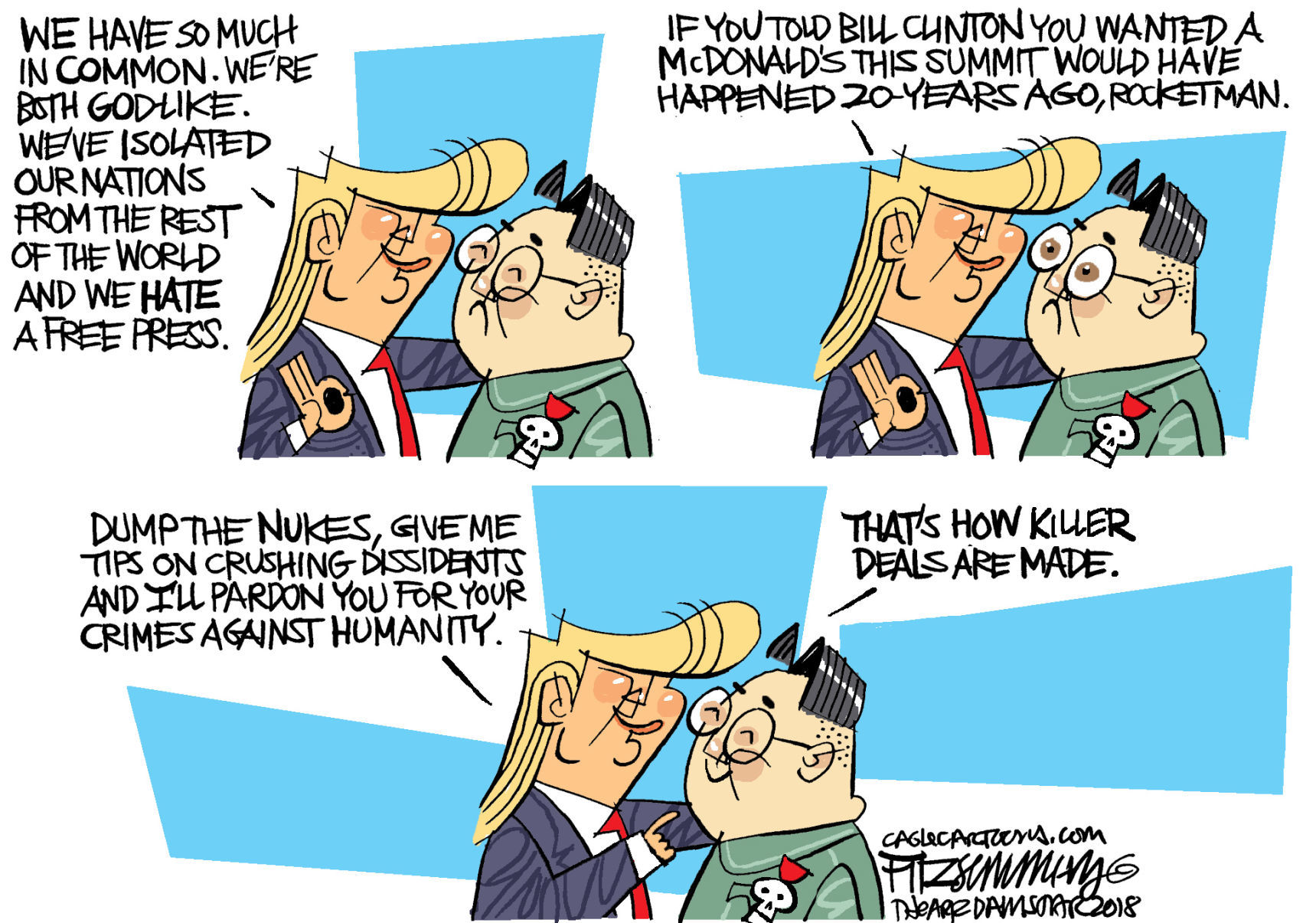 Daily Fitz Cartoon: North Korea